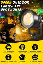 T-SUN Dusk to Dawn Outdoor Lighting, Flag Spot Lights - Image 2