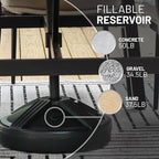 US Weight Durable Fillable Umbrella Base - Image 2