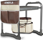 Aimerla Foldable Garden Kneeler Seat Heavy Duty Garden Stool by Aimerla