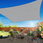 12'x12' Sun Shade Sail, UV Protection Outdoor Shade, Curved Tear Resistant by RoomHacks