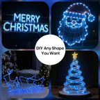 100Ft 720 LED Rope Lights Outdoor Waterproof - Image 4