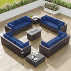 Kullavik 15PCS Outdoor Patio Furniture Set by KULLAVIK