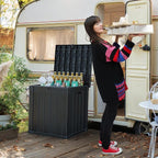 ROJIK Outdoor Storage Housing Deck Box - Image 4