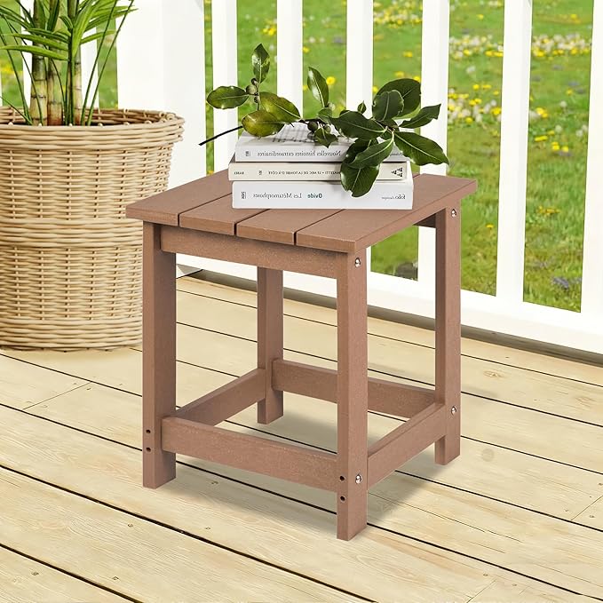 LZRS Adirondack Square Outdoor Side Table - Image 7