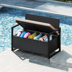 Tangkula 40 Gallon Outdoor Bench - Image 4