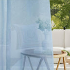 RYB HOME Outdoor Sheer Curtains - Image 4