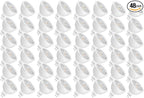 Mlambert 48 Pack MR16 LED Bulbs 50W Halogen Equivalent, 2700K Warm White by Mlambert