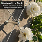 Wire Trellis for Climbing Plants Outdoor, 30-Set Wall Trellis Kit, T316 - Image 2