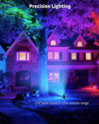 Ofuray Solar Spot Lights Outdoor, RGB Color Changing - Image 5