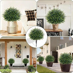 Waipfaru Artificial Plants Outdoor, UV-Resistant Fake Plants Fake Bushes Shrubs - Image 8