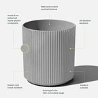 Veradek Mason Series Demi Planter - Image 2