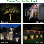 Outdoor Solar Spotlight, Adjustable Angle Landscape Spotlight Waterproof - Image 7