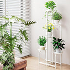 Plant Stand Indoor Outdoor 5 Tier Metal Plant Shelf - Image 5
