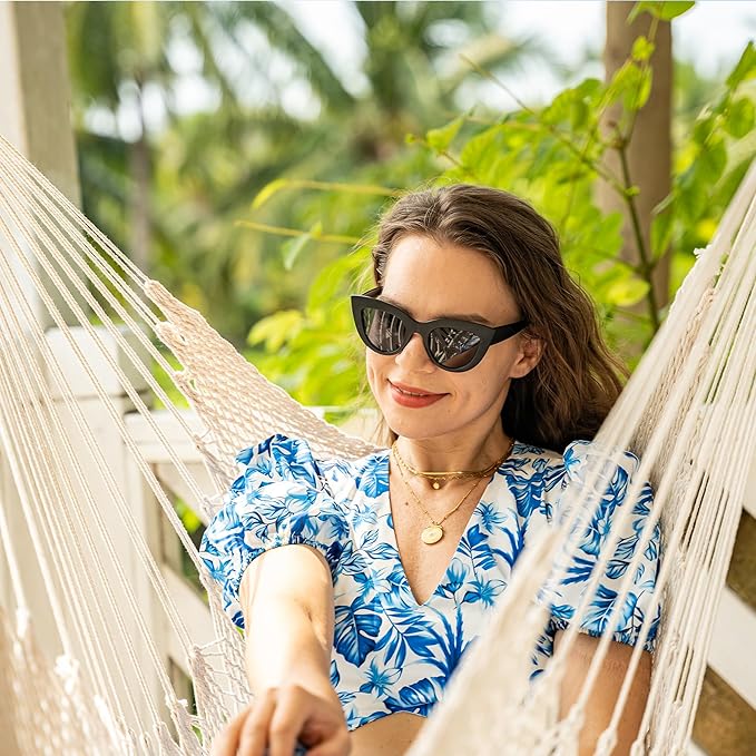 Lazy Daze Hammocks Chair Caribbean Hanging Rope Weaving Chair - Image 7