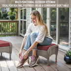 Belord Outdoor Ottomans for Patio Foot Rest - Image 4