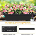 OYEAL Raised Garden Bed 4 Tier Vertical Garden Planters Indoor Outdoor Raised - Image 3