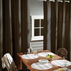 TOWN & COUNTRY BASICS Cabana Solid Heavyweight Indoor Outdoor Curtains - Image 6