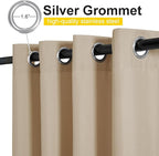 NICETOWN Canvas Outdoor Curtains - Image 4