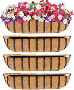 Y&M 30" Iron Window Deck Railing Planter Box 4Pcs by YM