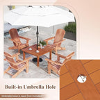 Tangkula Patio Coffee Table - Image 5