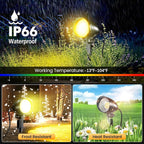 20W Outdoor LED Landscape Lighting Spot Lights Outdoor 1880LM IP66 Waterproof - Image 4