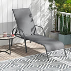 Giantex Patio Lounge Chair, Outdoor Chaise Lounge - Image 2