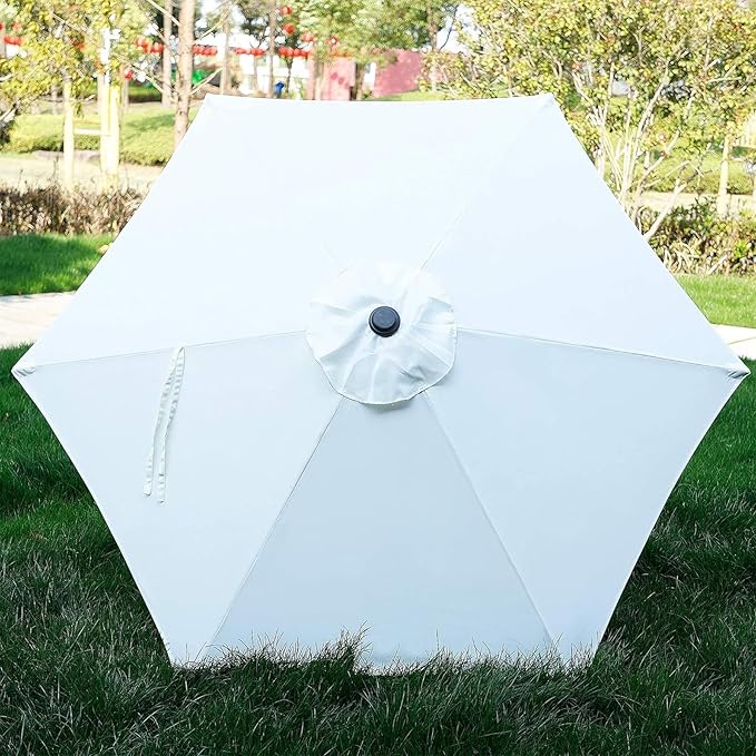 Blissun 7.5 ft Patio Umbrella, Yard Umbrella, Outdoor Market Umbrella - Image 4