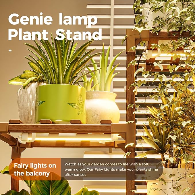 Bamworld Corner Plant Stand - Image 3