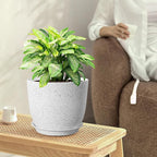 10/9/8 inch Medium Plant Pots, Flower Pots - Image 2
