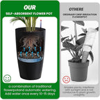 GarveeLife Set of 2 Tall Planters - Image 6