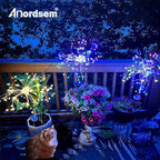 Anordsem Solar Lights Outdoor Decorative: Bendable Copper Wire - Image 6