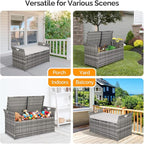 VINGLI 40 Gallon Outdoor Storage Bench - Image 7