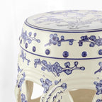 JONATHAN Y TBL1027A Lucky Coins 16" Chinese Ceramic Drum Indoor/Outdoor Garden - Image 4