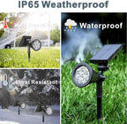 Solar Spotlights Outdoor, 7-LED Flag Pole Spot Lights, RGB Color Changing Solar - Image 5