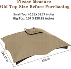 SCOCANOPY Khaki Ripstop Replacement Top - Image 4