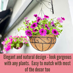 LaLaGreen Hanging Planter for Outdoor Plants Hanging Baskets - Image 6
