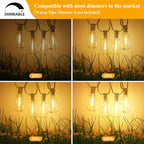 Brightever LED Outdoor String Lights, 100FT Patio Lights - Image 4