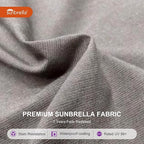 PURPLE LEAF 9' X 12' Cantilever Outdoor Patio Umbrella Large Heavy Duty 360° - Image 4