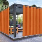 PureFit Outdoor Curtains for Patio Waterproof Weatherproof, UV Resistant by PureFit