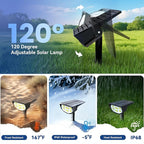 Solar Spot Lights Outdoor IP68 Waterproof, Ultra-Bright Performance，Simple Modes - Image 4