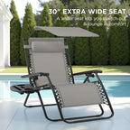 Best Choice Products 30” Wide Folding Zero Gravity Outdoor Recliner Patio - Image 3
