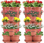 VIVOSUN 2-Pack 5 Tier Vertical Gardening Stackable Planter by VIVOSUN