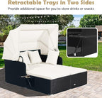 Tangkula Patio Rattan Daybed - Image 6