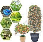 Bird Netting for Garden Protection, CANAGROW 4 Pack Garden Plant Mesh Netting - Image 6