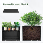 36" Metal Planter Box, Large Rectangular Window Box - Image 4