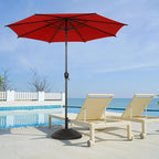 Abba Patio 11FT Lyon Outdoor Patio Umbrella Outdoor Table Umbrella - Image 5