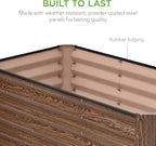 Best Choice Products 4x2x2ft Outdoor Metal Raised Garden Bed, Deep Root Box - Image 7