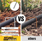 HongWay 60 Pack 4 Inch Landscape Staples, Garden Staples 12 Gauge Galvanized - Image 4