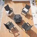 Yaheetech Patio Dining Chairs Set of 4 - Image 2