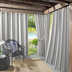 Sun Zero Valencia Cabana Stripe Indoor/Outdoor UV Protectant Energy Efficient by SunZero%E2%84%A2